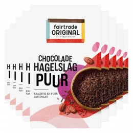 9xFairtradeOriginalHagelslagPuur380gr