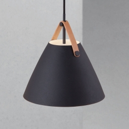 DFTPbyNordluxHanglampStrapinzwart27cm