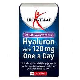 GratisVerzending3xLucovitaalHyaluronzuur120mgOneADay30capsules