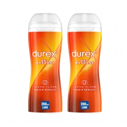 2xDurexMassageglijmiddel2In1YlangYlang200ml