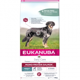 EukanubaAdultMonoProteneHondenvoerZalm12kg
