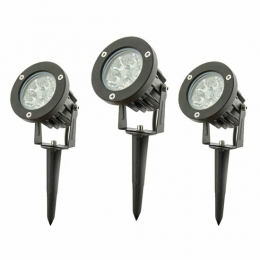 LEDPrikspotTuinverlichting5WWaterdichtIP65KoelWit3-Pack