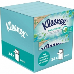 24xKleenexBalsamMentholTissues64stuks