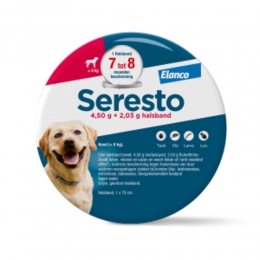 SerestoAntiVlooienenTekenHalsbandHondVanaf8kg70cm