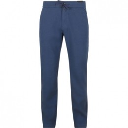 BroekBOSSChinoSandersonLinnenBlendDonkerblauw
