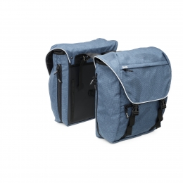 DubbeleSportieveFietstasSportyBlauw