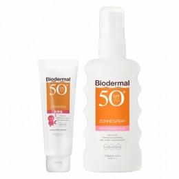 BiodermalSPF50FamilieZonnebeschermingPakket