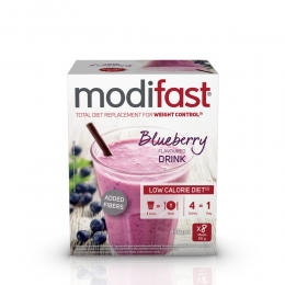 ModifastIntensiveMilkshakeBlueberry8x55gr