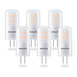 PhilipsCorePro21W20WG4LEDSteeklampDimbaarWarmWit6-Pack