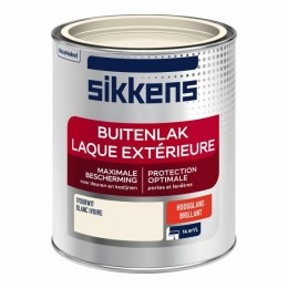 SikkensBuitenlakHoogglans-Ivoorwit-075L