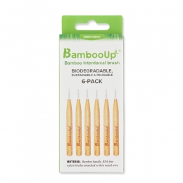 BambooUpBambooInterdentaleBorstels080mm6stuks