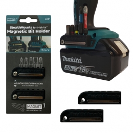StealthMountsBH-MK-BLK-2MagnetischeBithouderVoorMachinesMakitaLXT-Zwart-2-pack