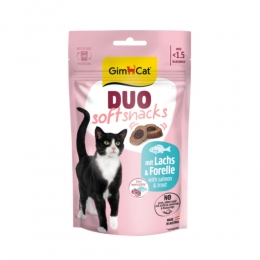 12xGimCatDuoKattensnackZalmForel50gr