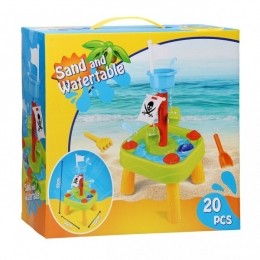 WaterspeeltafelPiraat20-delig30x30x50cm