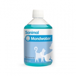 SanimalDentalCareMondwater500ml