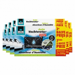 6xBisonVochtvreterAuto2x300gr