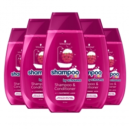 6xSchwarzkopfKidsGirlsFeeShampooenConditioner250ml