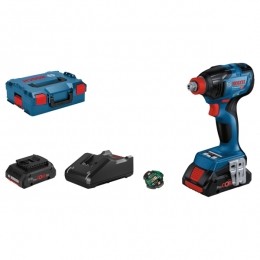 BoschGDX18V-210C18VLi-ionAccuDraaislagmoeraanzetterSet2x40AhAccuInL-Boxx-210Nm