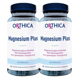 GratisVerzending2xOrthicaMagnesiumPlus60capsules