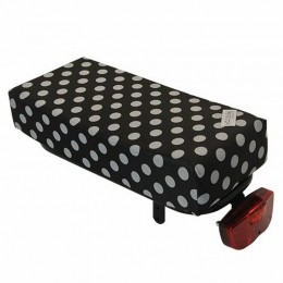 BagagedragerkussenBIGCushieWhiteSmallDots