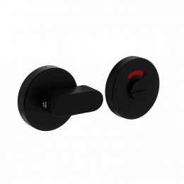 IntersteelRozetmettoilet-badkamersluitingverdektmetcomfortknop53x10mm-RVSmatzwart