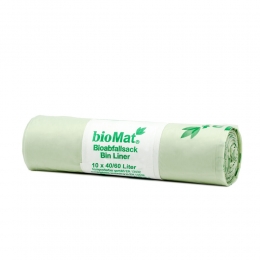 BioMatCompostableWasteBag40-60liter10stuks