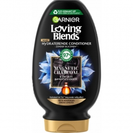 3xGarnierLovingBlendsMagneticCharcoalConditioner250ml