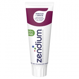 ZendiumTandpastaSensitiveWhite75ml