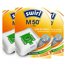 3xSwirlStofzuigerzakkenM50-MPPlus4stuks