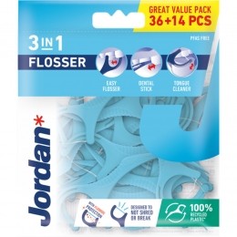 6xJordanFlosser3-in-150stuks