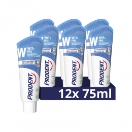 12xProdentTandpastaWitFris75ml