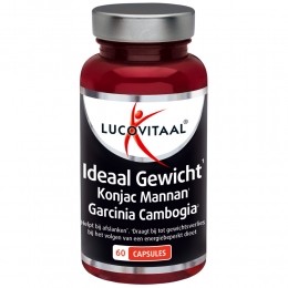 6xLucovitaalIdeaalGewichtKonjacwortelGarciniaCambogia60capsules