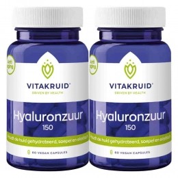 GratisVerzending2xVitakruidHyaluronzuur15060vegacapsules