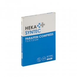 HekaParaffinCompress75x75cmSteriel10stuks