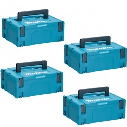 Makita821550-0MboxOpbergkofferNummer2-163mmHoog-4Stuks