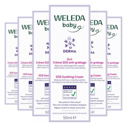 6xWELEDABabyDerma3-in-1SOSVetteCreme50ml