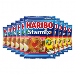 10xHariboStarmix75gr
