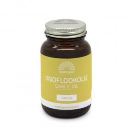 GratisVerzendingMattissonKnoflookolie1000mg60capsules