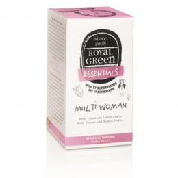 GratisVerzendingRoyalGreenMultiWoman60tabletten