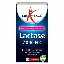GratisVerzending2xLucovitaalLactase7000FCC60tabletten