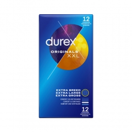 3xDurexCondoomsOriginalsXXL12stuks