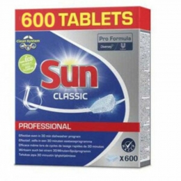 6xSunProfessionalVaatwastablettenClassicProFormula100stuks