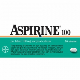 Aspirine100mg20tabletten