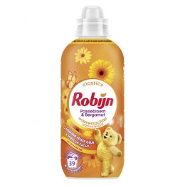 RobijnWasverzachterPassiebloemBergamot39Wasbeurten780ml
