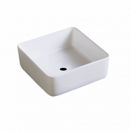 BestDesignOpbouwWastafelBissel31x31x125cmKeramiekWit