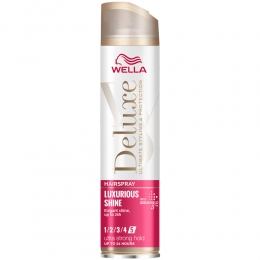 6xWellaDeluxeLuxuriousShineHaarspray250ml