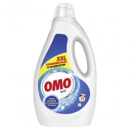 OMOVloeibaarWasmiddelWit75Wasbeurten3750ml