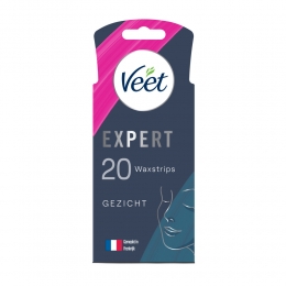 VeetExpertWaxstripsGezichtSensitive20stuks