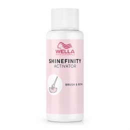 WellaShineFinityActivator2PenseelKleurschaal60ml