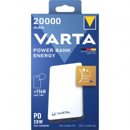 VartaPowerBankEnergy20000mAhBox1stuk